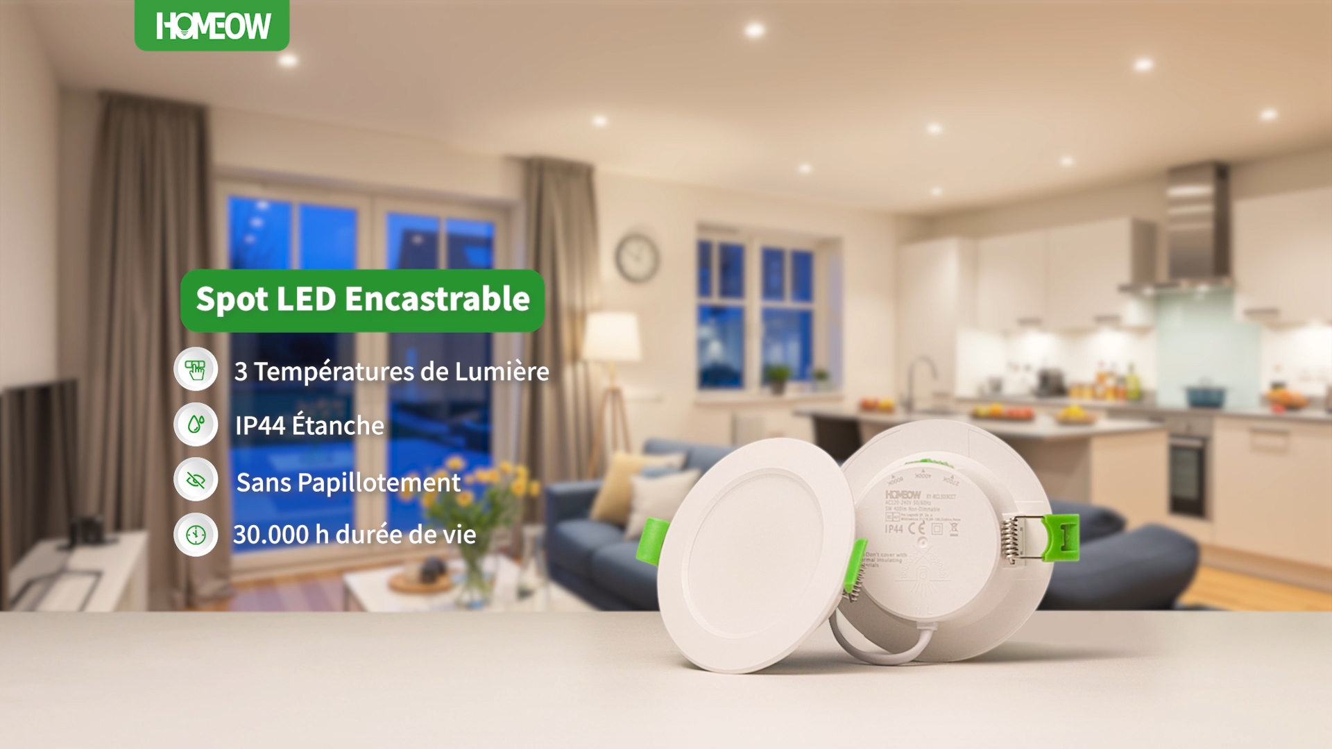 Comment intégrer des spots à LED encastrables dans les plafonds