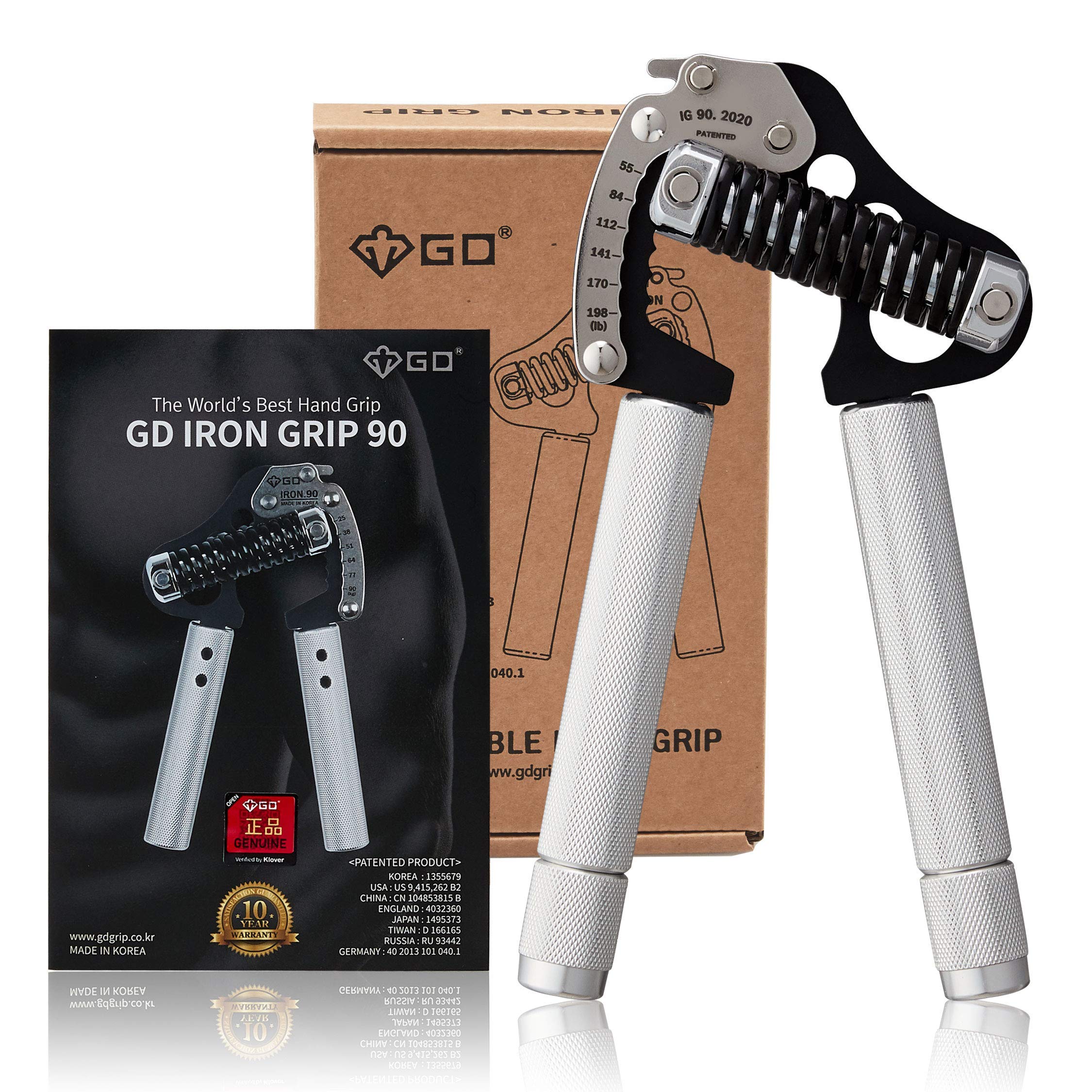 GD IRON GRIPシリーズ　セット Amazon.com : GD Hand Grip Strengthener, Iron Grip EXT 90