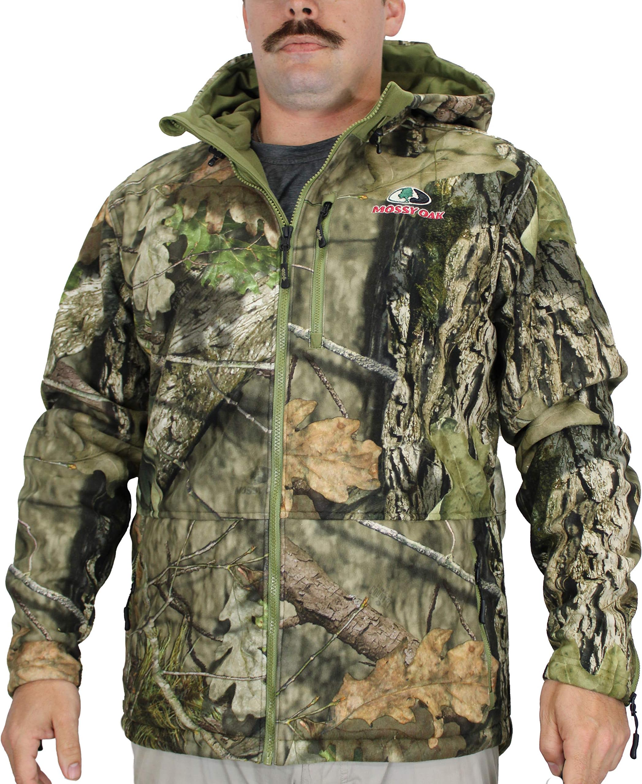 EHG Elite Kodiak All Season Fleece Insulated Waterproof Windproof Ultra Quiet Camo Jacket
