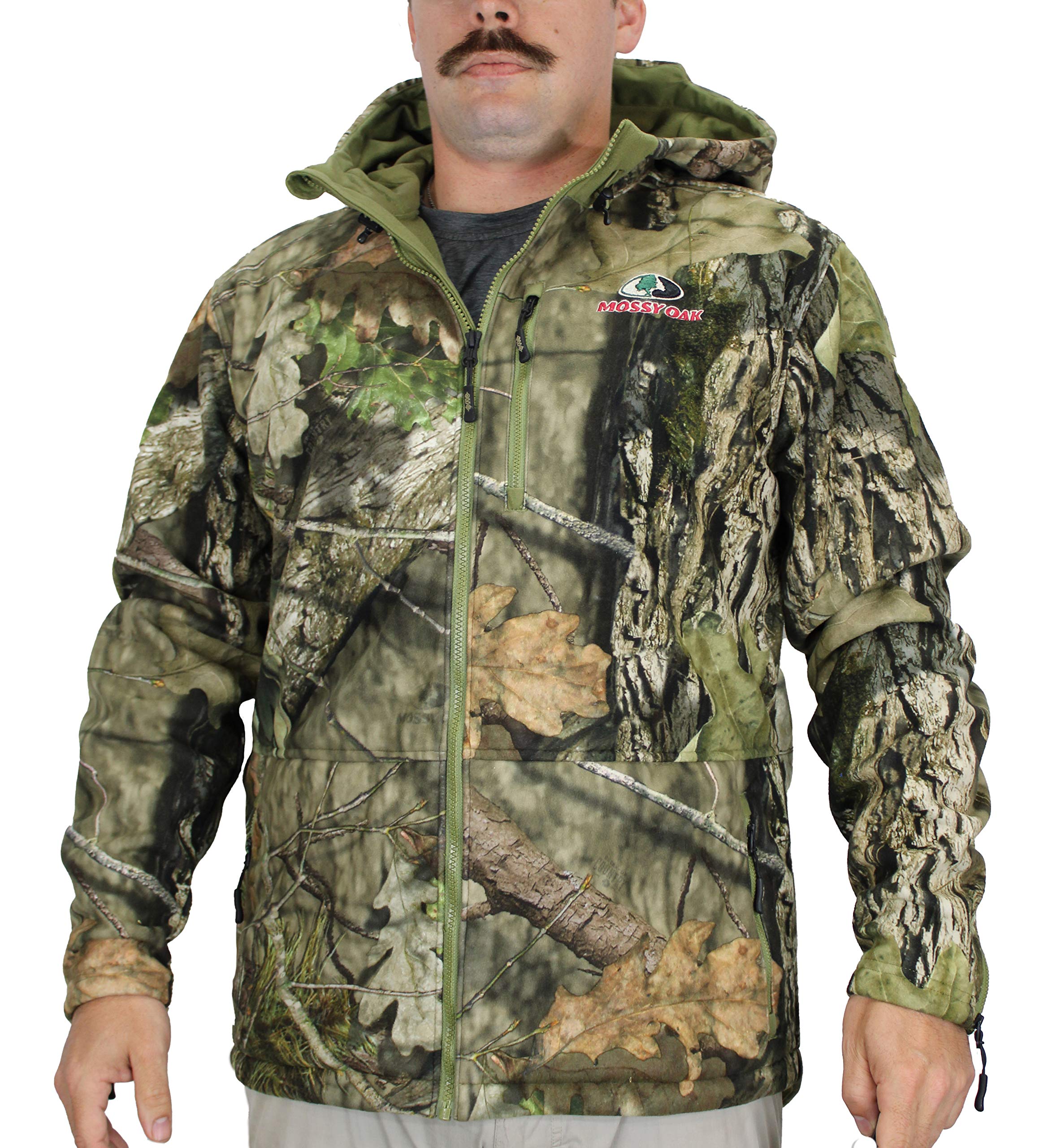 EHG Elite Kodiak All Season Fleece Insulated Waterproof Windproof Ultra Quiet Camo Jacket
