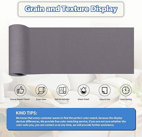 Vista 318 de KING MOUNTAIN Cinta de reparación de lona, parche para equipos para exteriores, 4 x 63 pulgadas, impermeable, autoadhesiva para reparar cubiertas