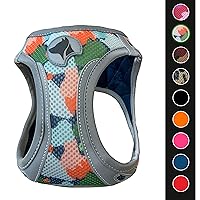 Croci C5081031 - Pettorina Riflettente Per Cani, Multicolore (Harlequin)
