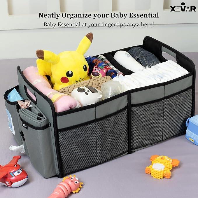 Organizador de Pañales Portátil con Tela Oxford miniatura 7