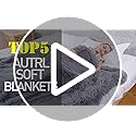 YUSOKI Twin Size Faux Fur Throw Blanket(White,60" x 80"),Whithout Pillows,Winter Lightweight Plush Fuzzy Soft Cozy Microfiber Comfy Bed Blanket for Women Kids Girls Couch Sofa Washable
