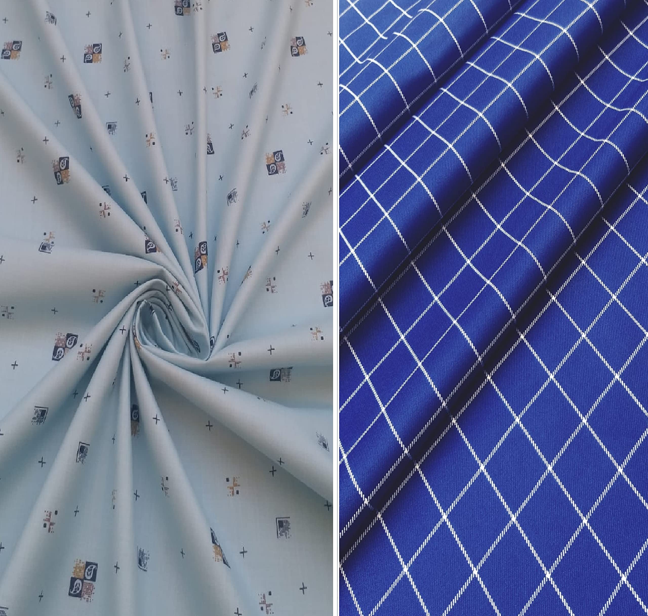 Pri & Su CottLinns Combo of Cotton Floral Shirt 500057 & Trouser 90093-image-7