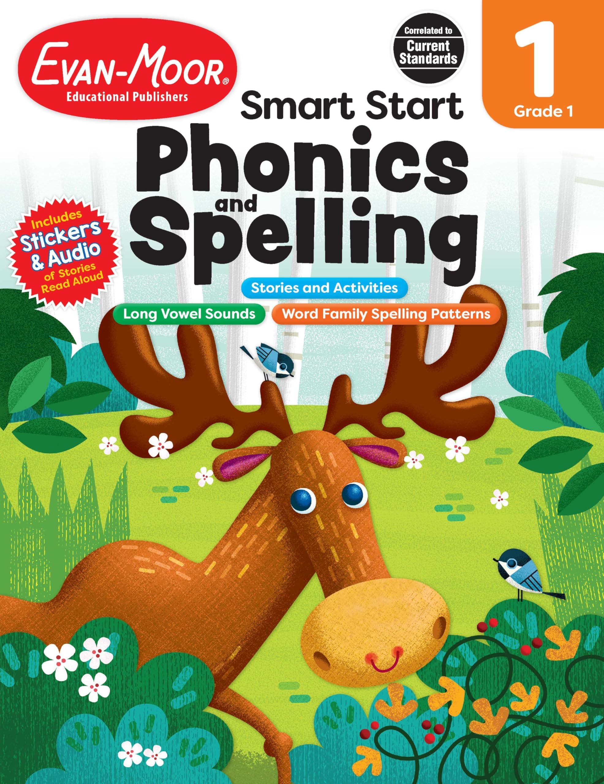Smart Start: Phonics and Spelling, Grade 1