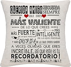 Dear Friend Always Remember You Are Braver Than You Think Inspiration Cushion Covers for Friend Best Friend Gift for Women Girl Birthday (Dear Friend)
