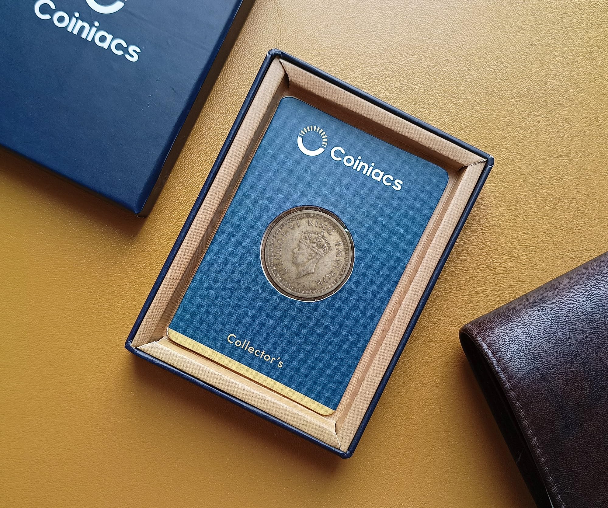 COINIACS Silver Authentic 11.6 Grams One Rupee VI (1940-45