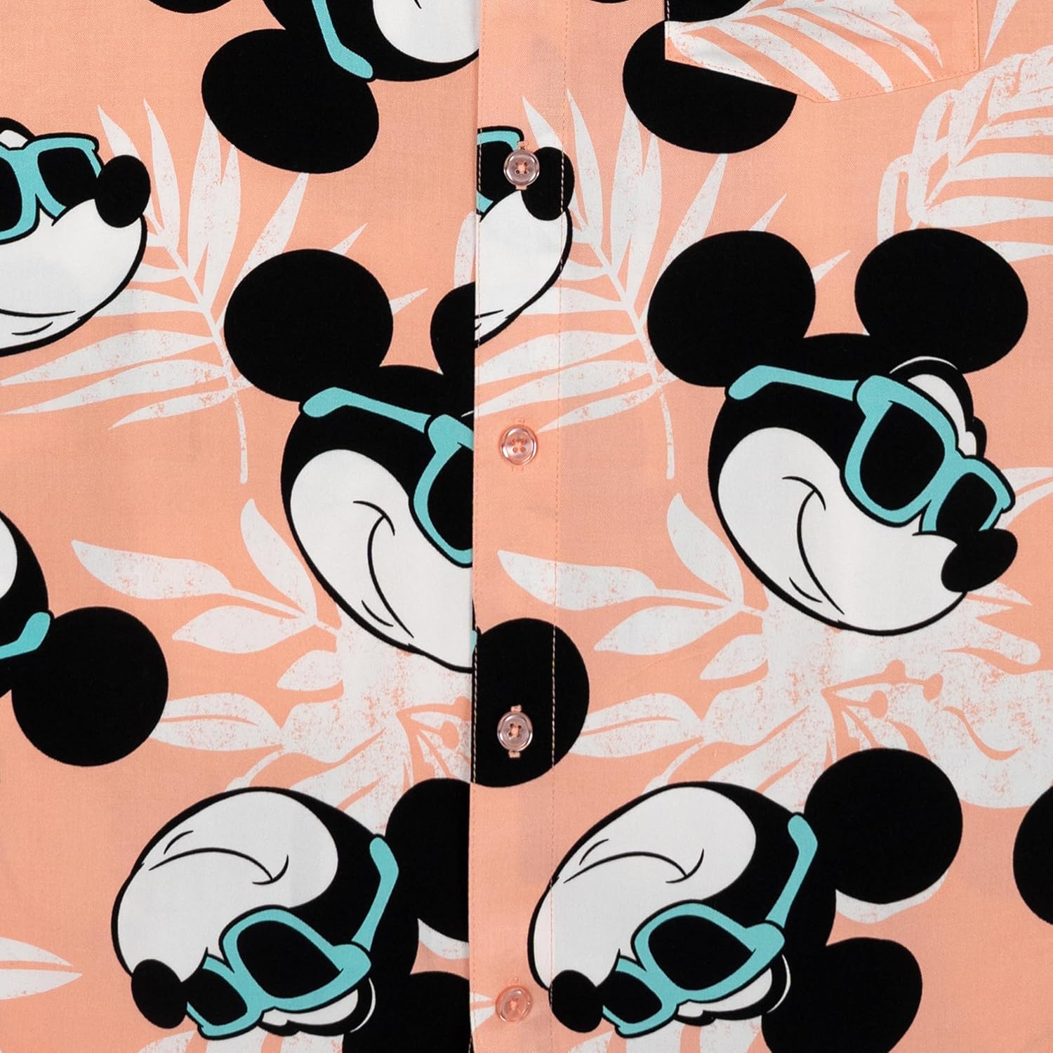 Disney Hawaiian Button Down Dress Shirt Adult Sizes (X-Small - 2XL) - Image 3