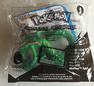 Mcdonald's Happy Meal Pokemon Rayquaza 2015 Toy #5 - coolthings.us