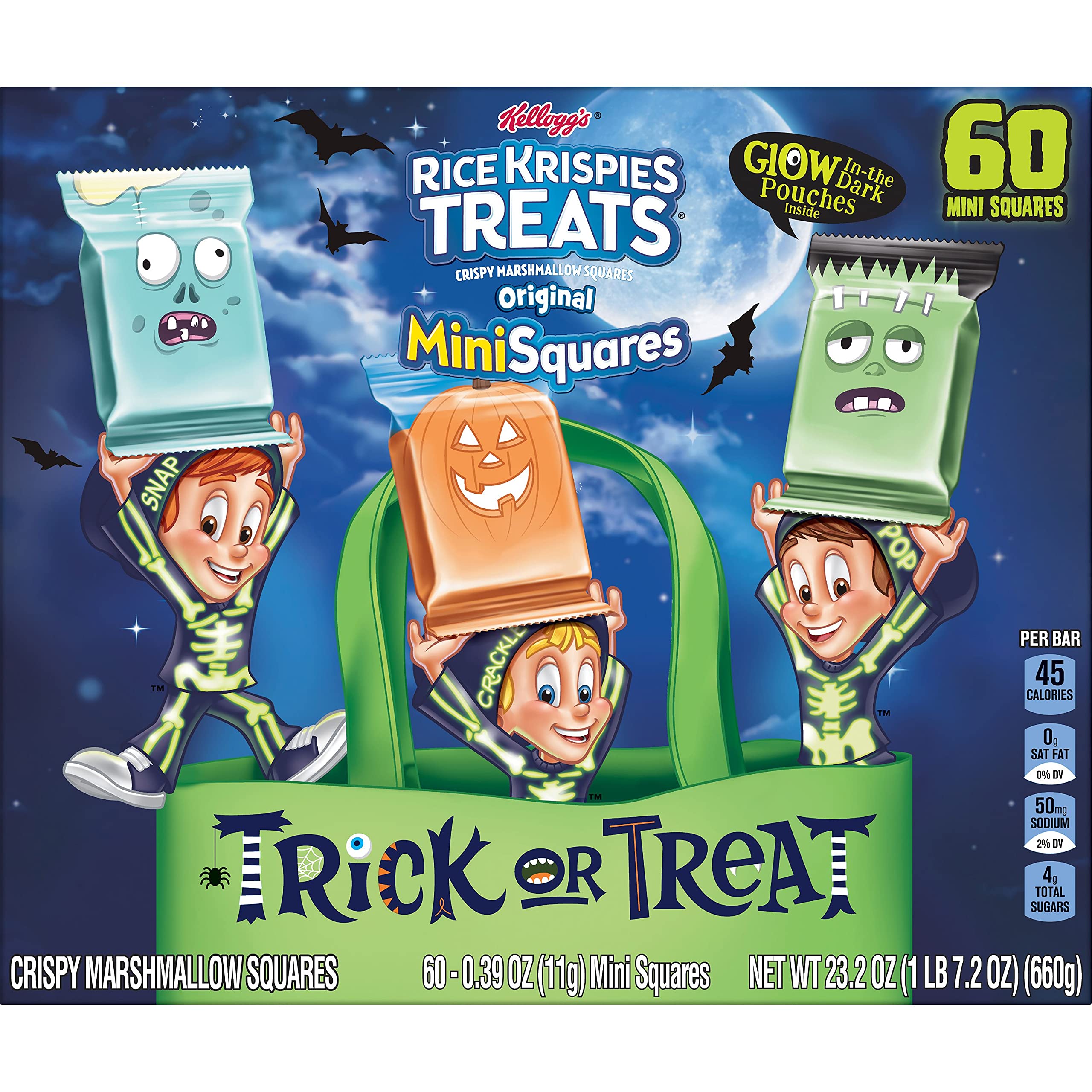 Rice Krispies Treats Mini Marshmallow Snack Bars, Kids Snacks