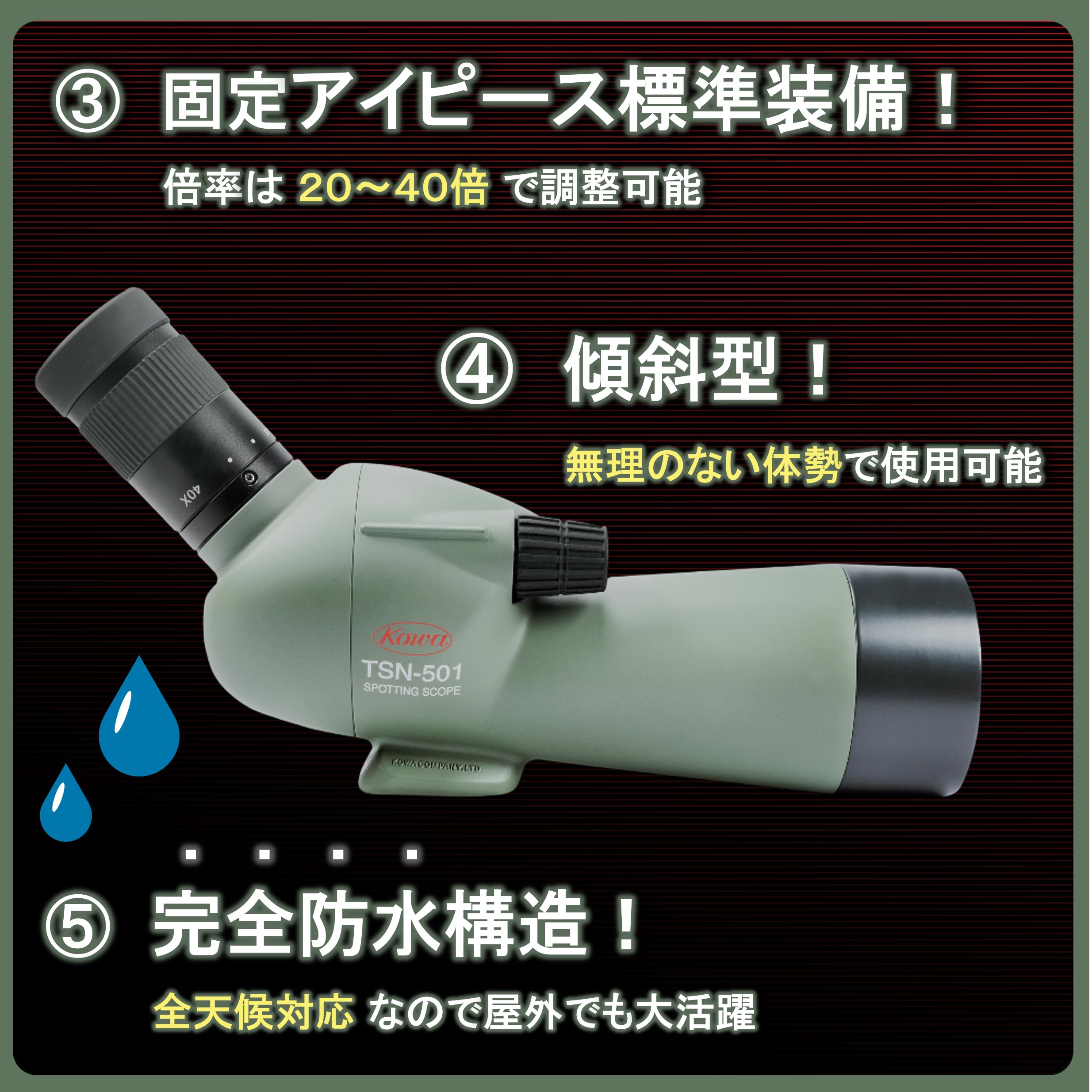 Kowa TSN 501 Spektiv