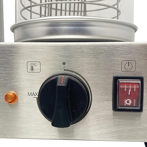 Miniatura 7 de TECHTONGDA Vaporizador para perros calientes, parrilla de salchichas, calentador eléctrico para bollos, calentador de perros calientes, calentador