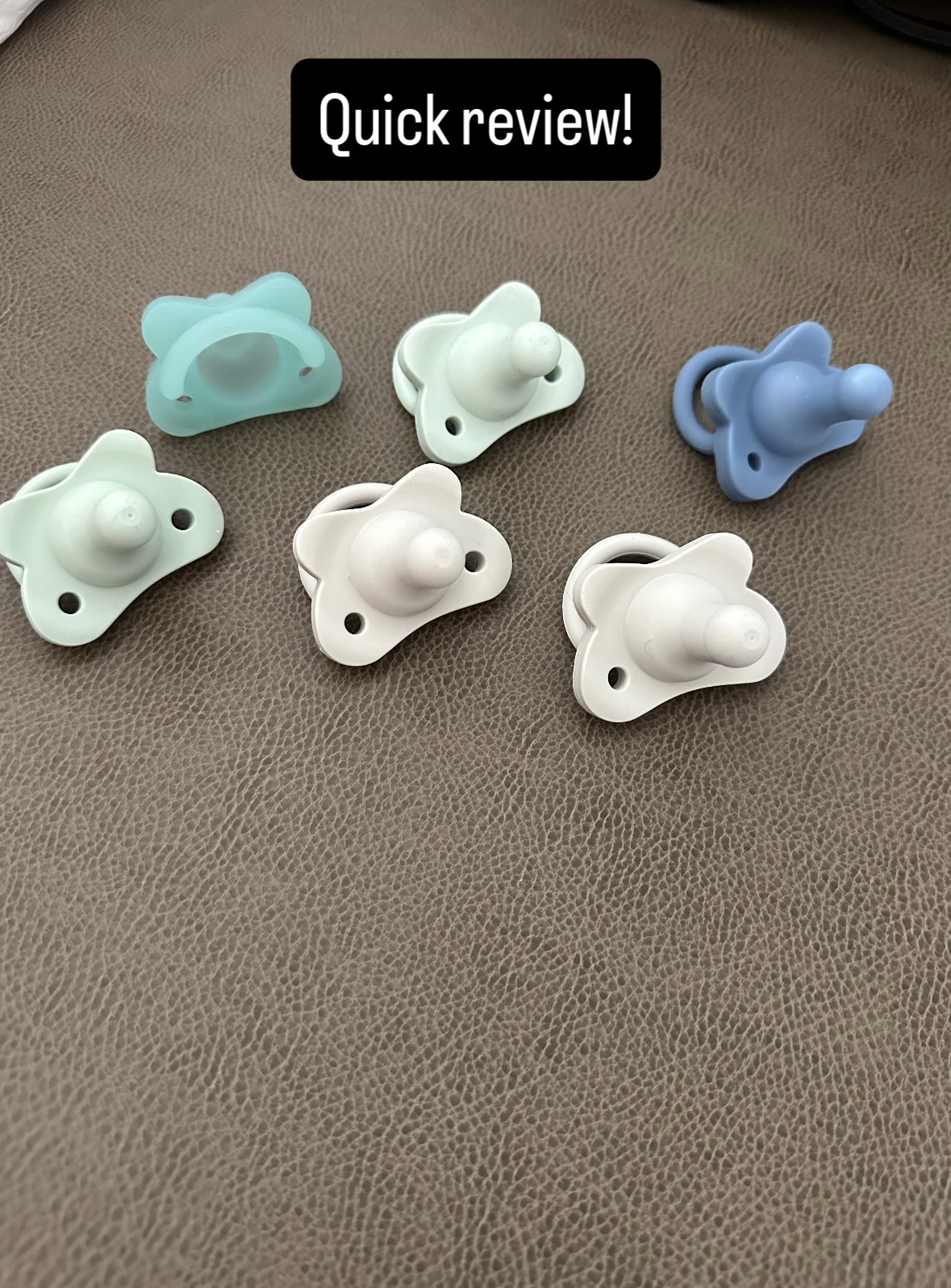 Watch Dr. Brown's pacifiers in a 4-pack - a must-try! on Amazon Live