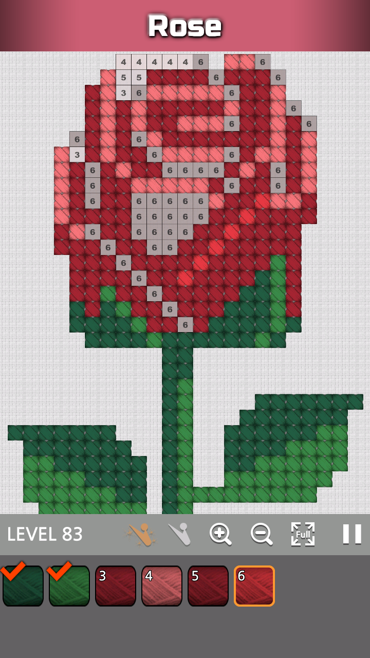 Crossstitch Coloring App on Amazon Appstore