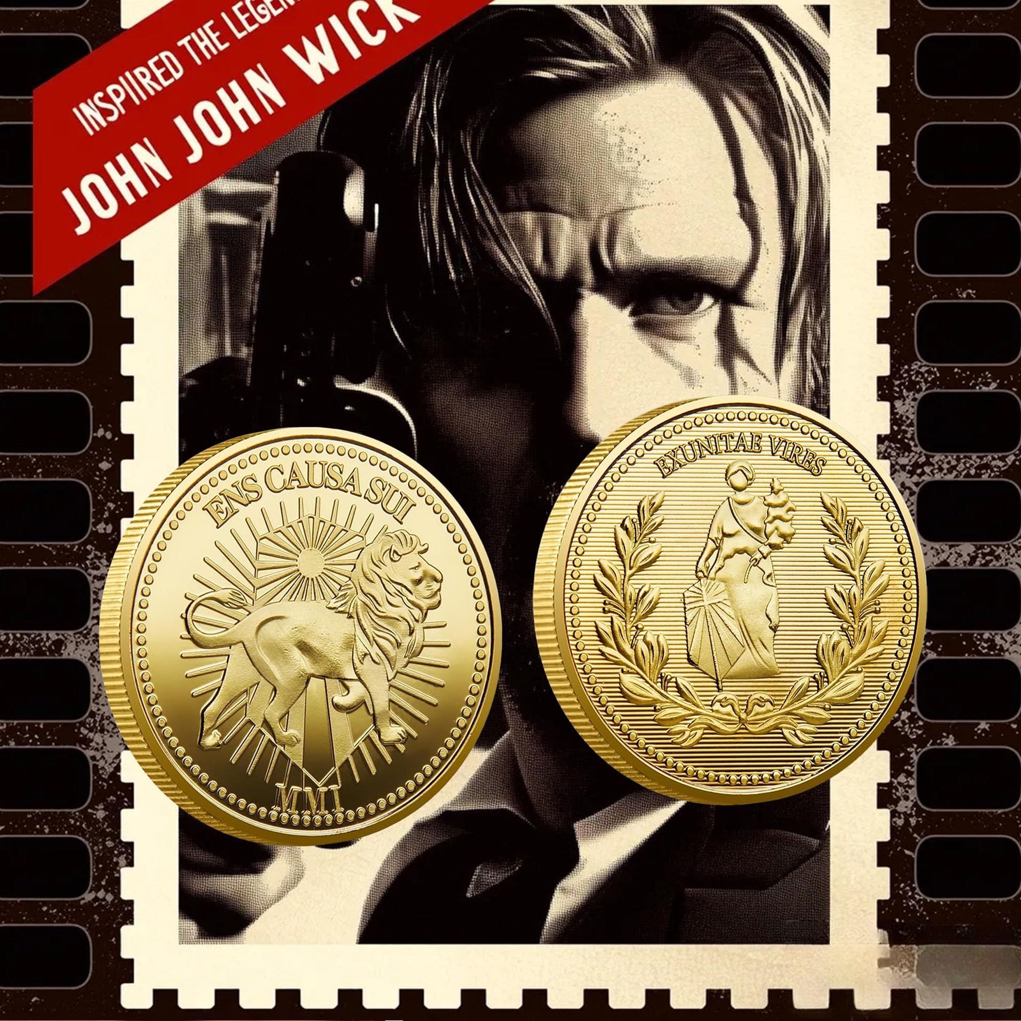 Une pièce « d'or » John Wick Continental Hôtel neuf - Collection