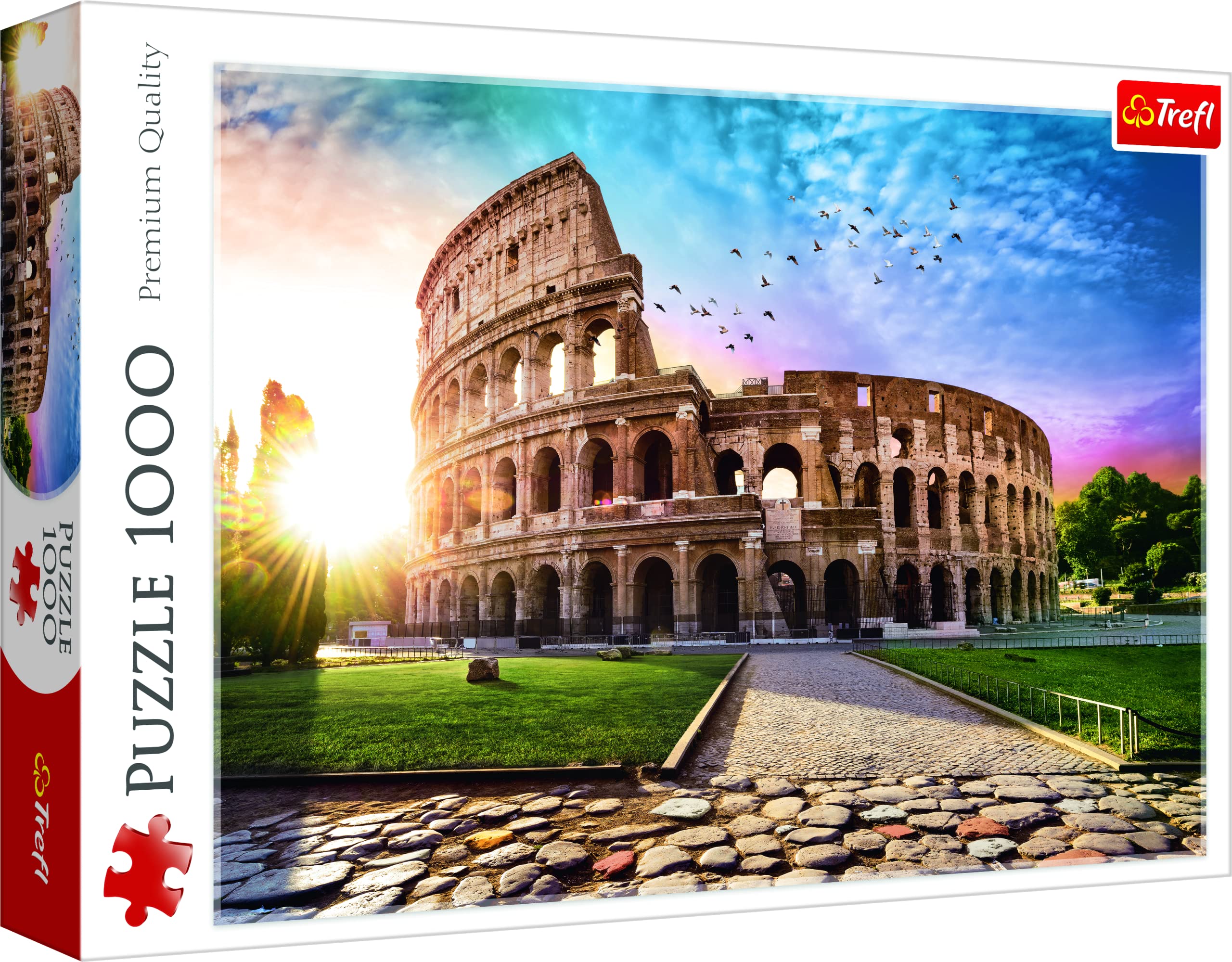 Trefl, Puzzle, Atardecer en Santorini, Grecia, de 1000 Piezas, Isla Griega, Vista a la Bonita Ciudad, Rompecabezas DIY, Pasatiempo Creativo, Regalo — view 36