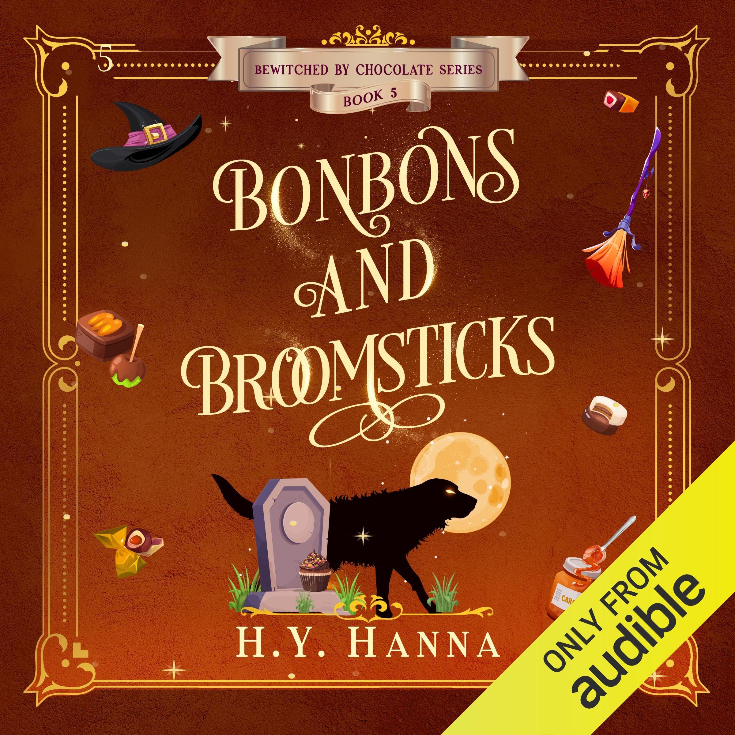 Cover art for Bonbons and Broomsticks