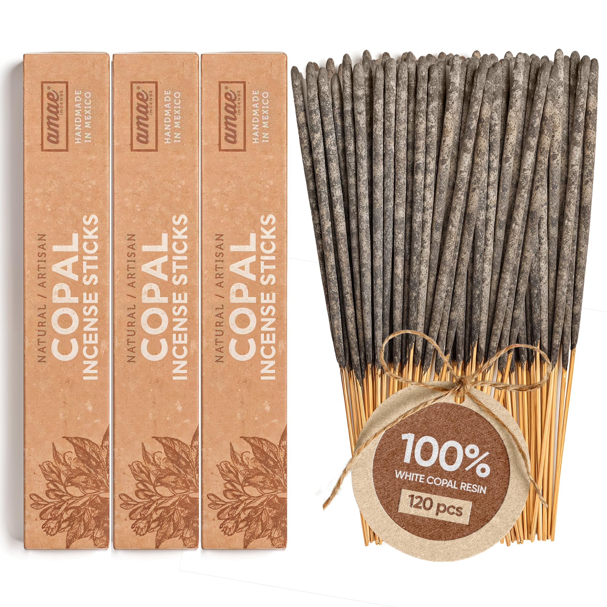 Amazon.com: Premium White Copal Incense Sticks - 100% Pure Mayan