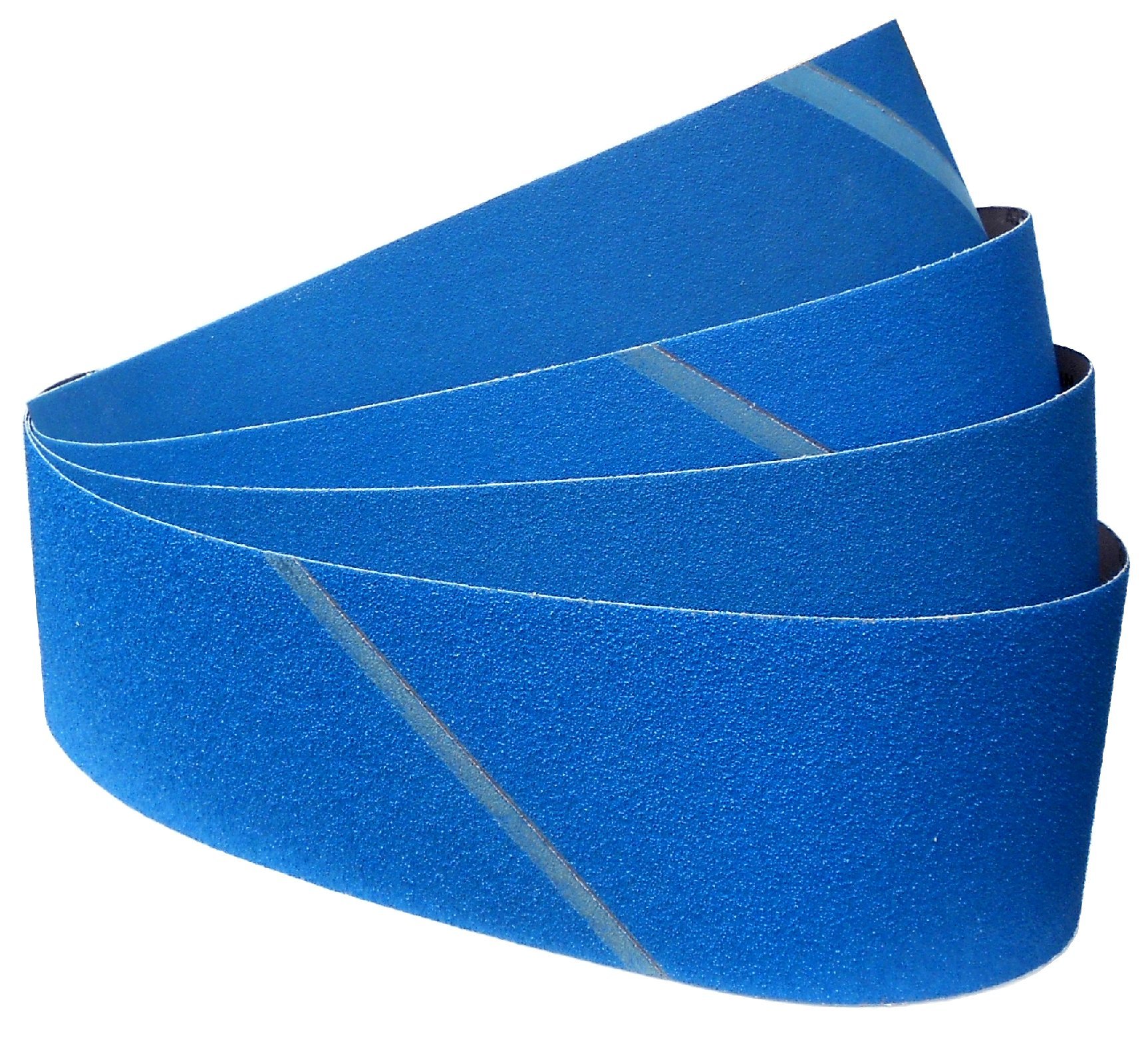 CS 411 X Schleifband | 150 x 1220 mm | 4-teiliges Premium-Set | Je ein Band der Körnungen 40,60,80 und 120