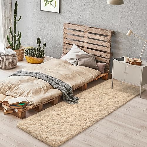 Vista 15 de BENRON Alfombras suaves para dormitorio, 2 x 6, lavables para pasillo, entrada, cocina, dormitorio, alfombra mullida para decoración de habitación