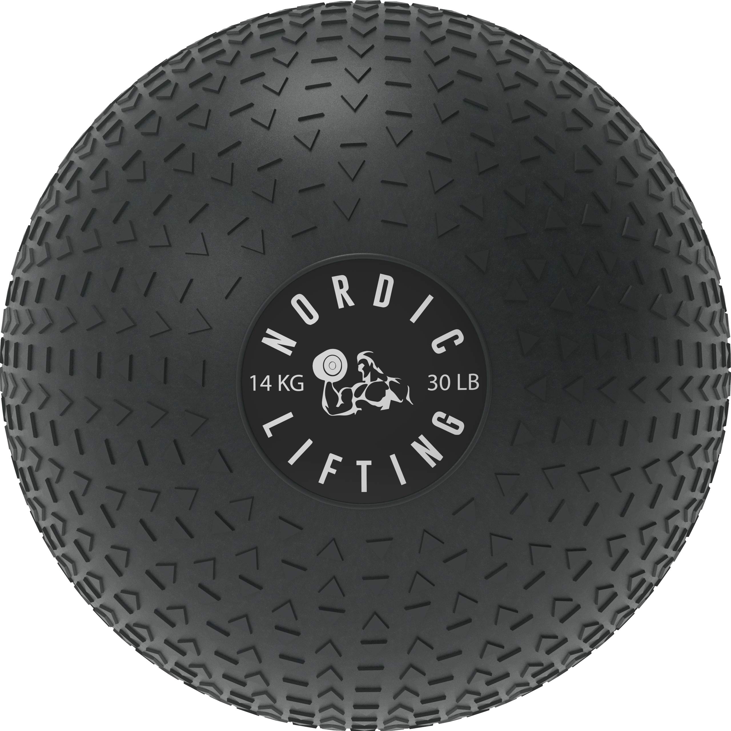 Nordic LiftingSchwerer Slamball - Griffiger Fitness Gewichte Ball für Core-Training