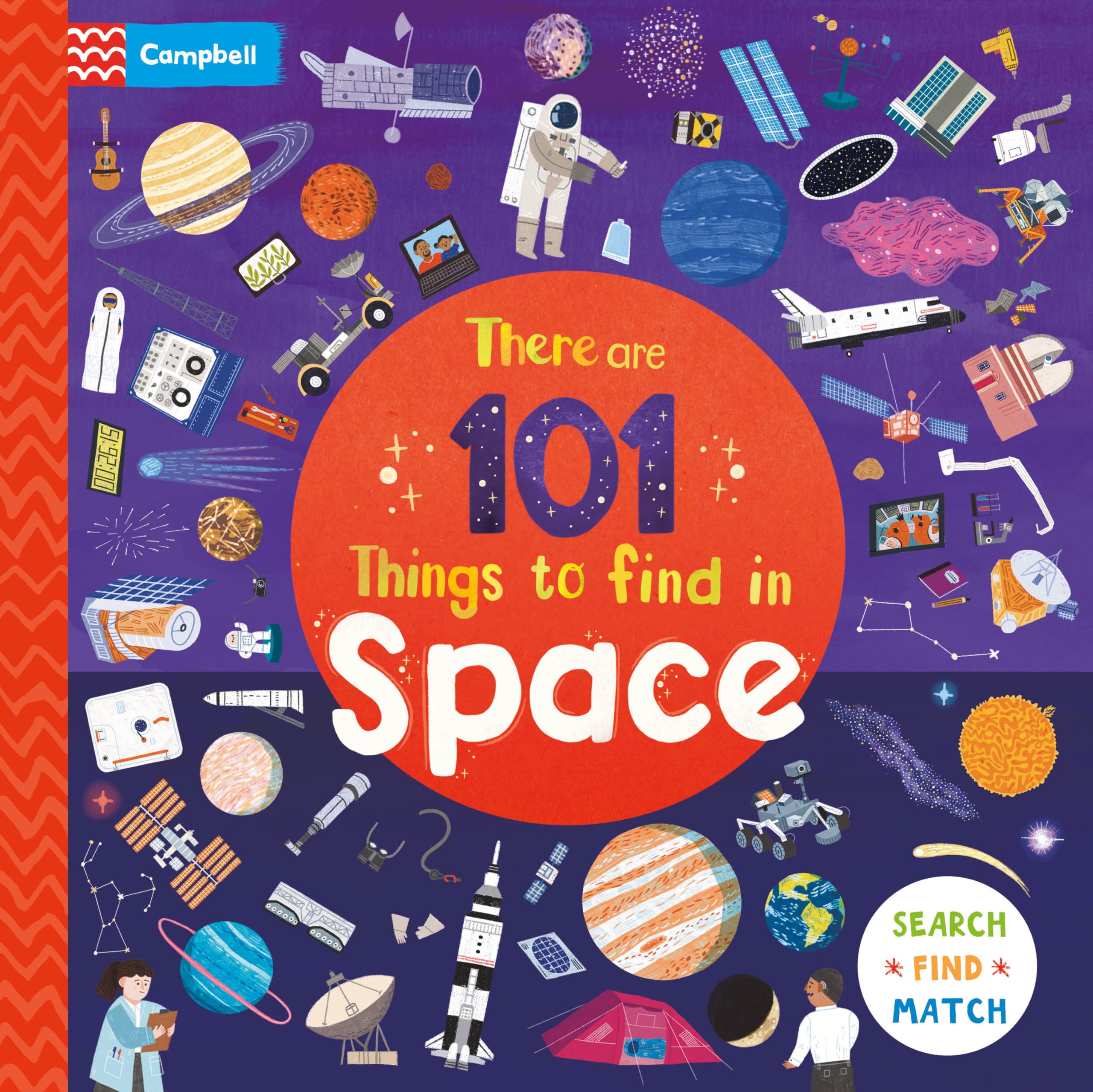There are 101 Things to Find in Space by Campbell Books 9781035035632