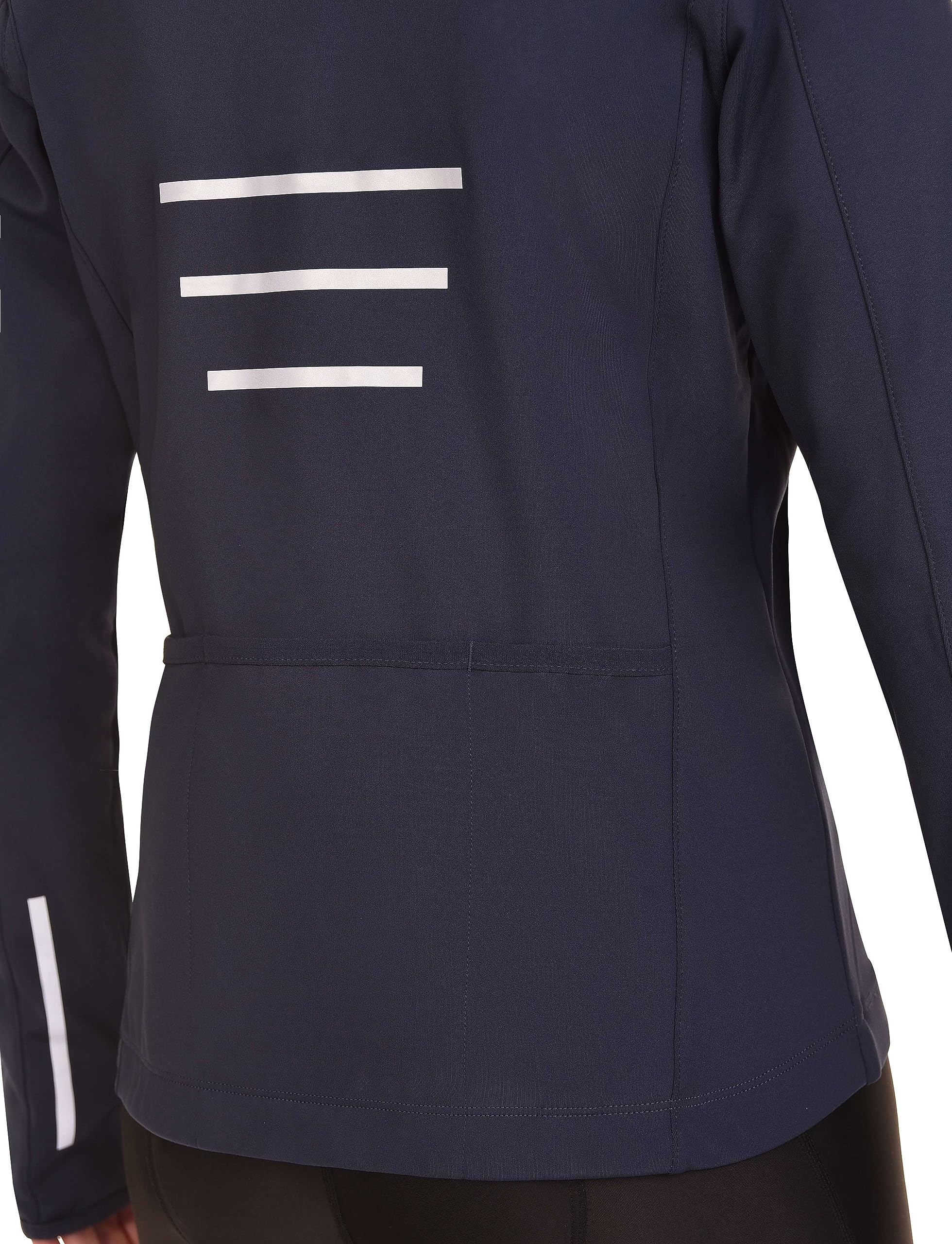 TCA Chaqueta Térmica de Ciclismo y Running para Mujeres, Reflectante, Transpirable y Cortaviento, con Bolsillos con Cierre