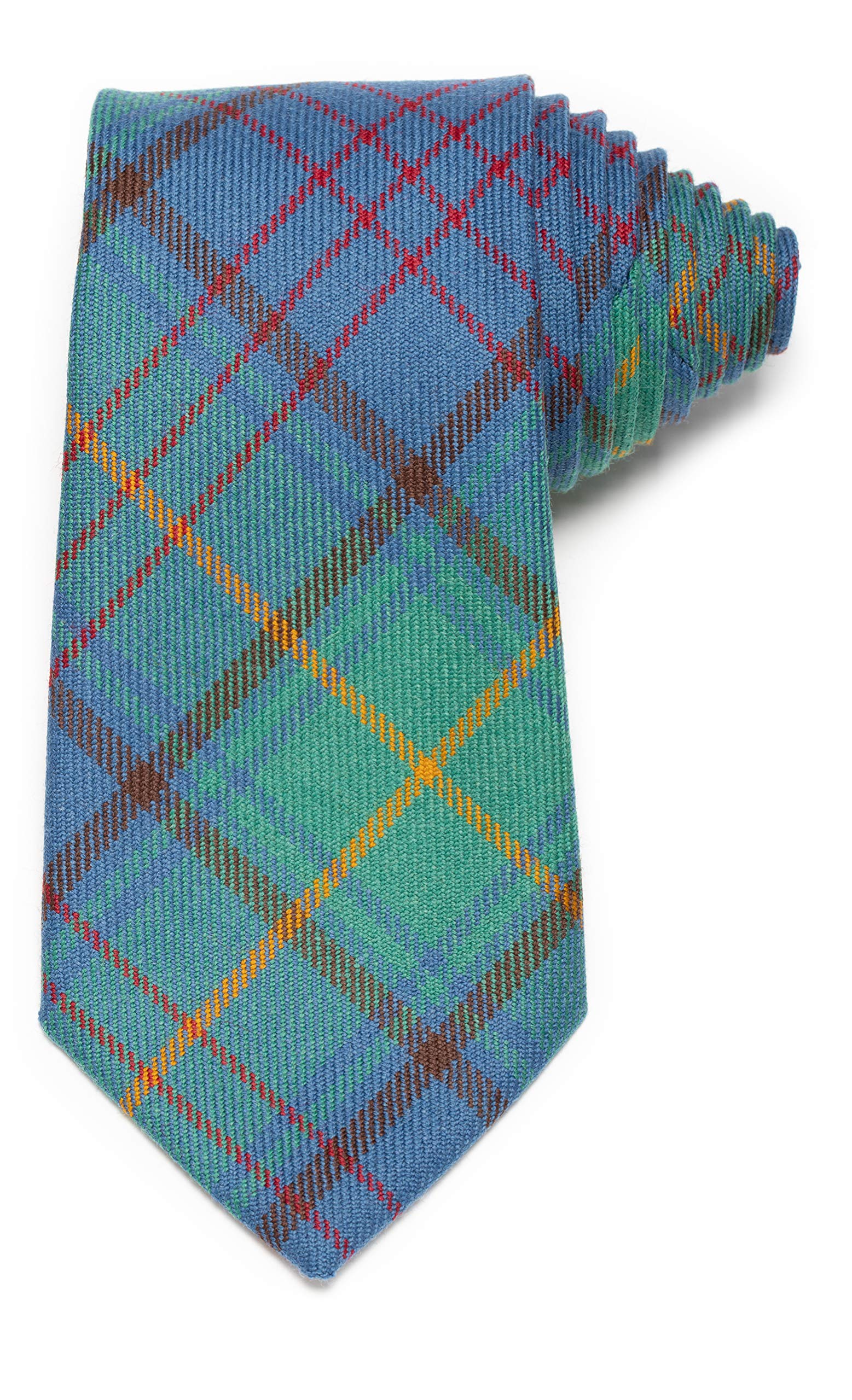 USA KiltsIrish County Donegal Plaid Necktie Tartan Ties for Men