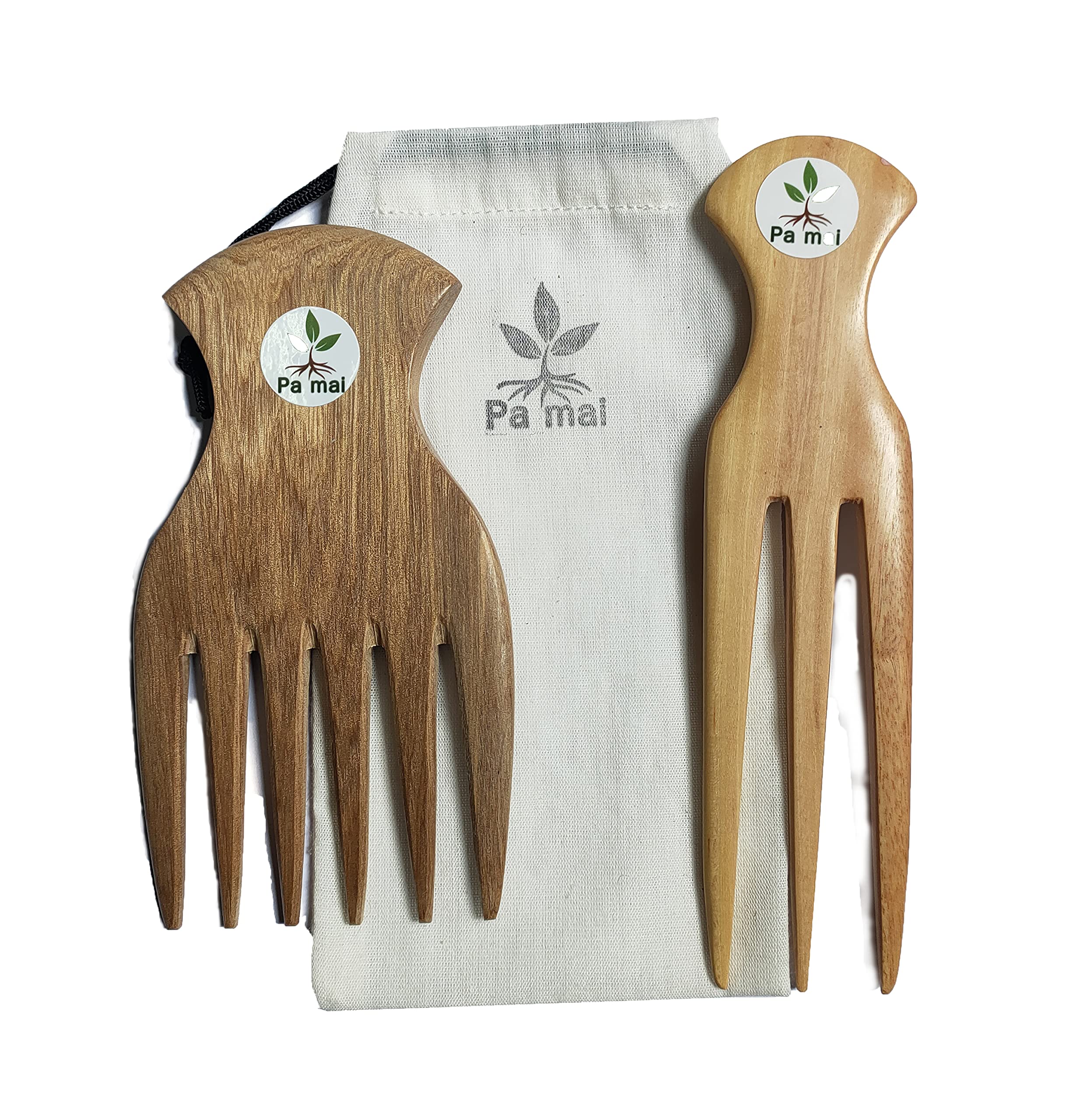 Amazon.com : Pa mai African Hair Combs - Wooden Comb Afro Pick Set for  Women – Wide Teeth Pick, Prong Braiding/ Parting 3 Tooth Comb for Braiding  Natural Hair Handmade : Beauty & Personal Care