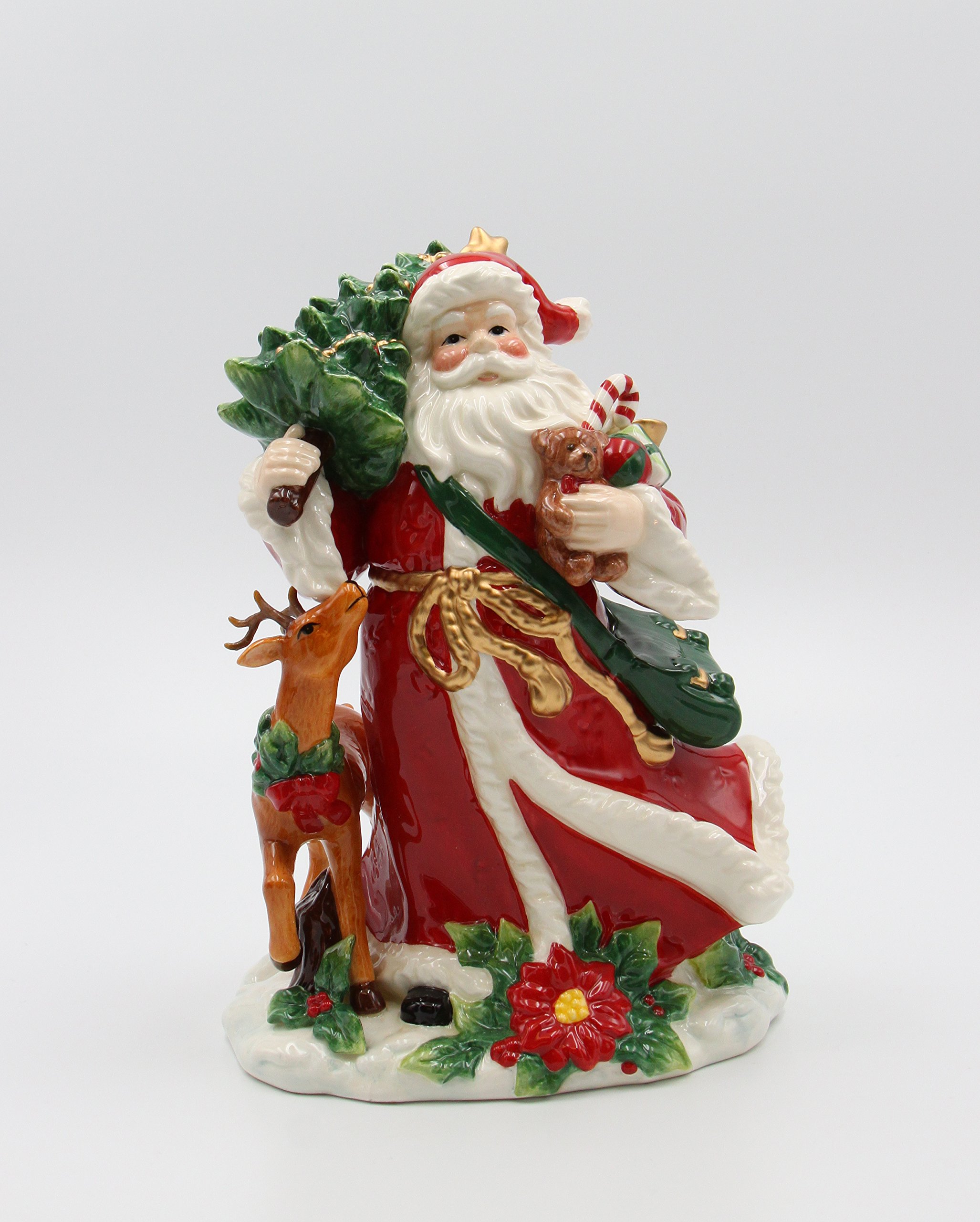 Cosmos Gifts Figura de Papá Noel, Color Rojo