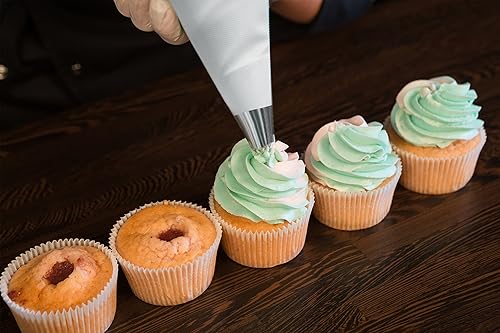 Miniatura 6 de Mrs. Anderson's Baking Bolsa de glaseado de pastelería para decoración de pasteles, algodón natural, 16 pulgadas