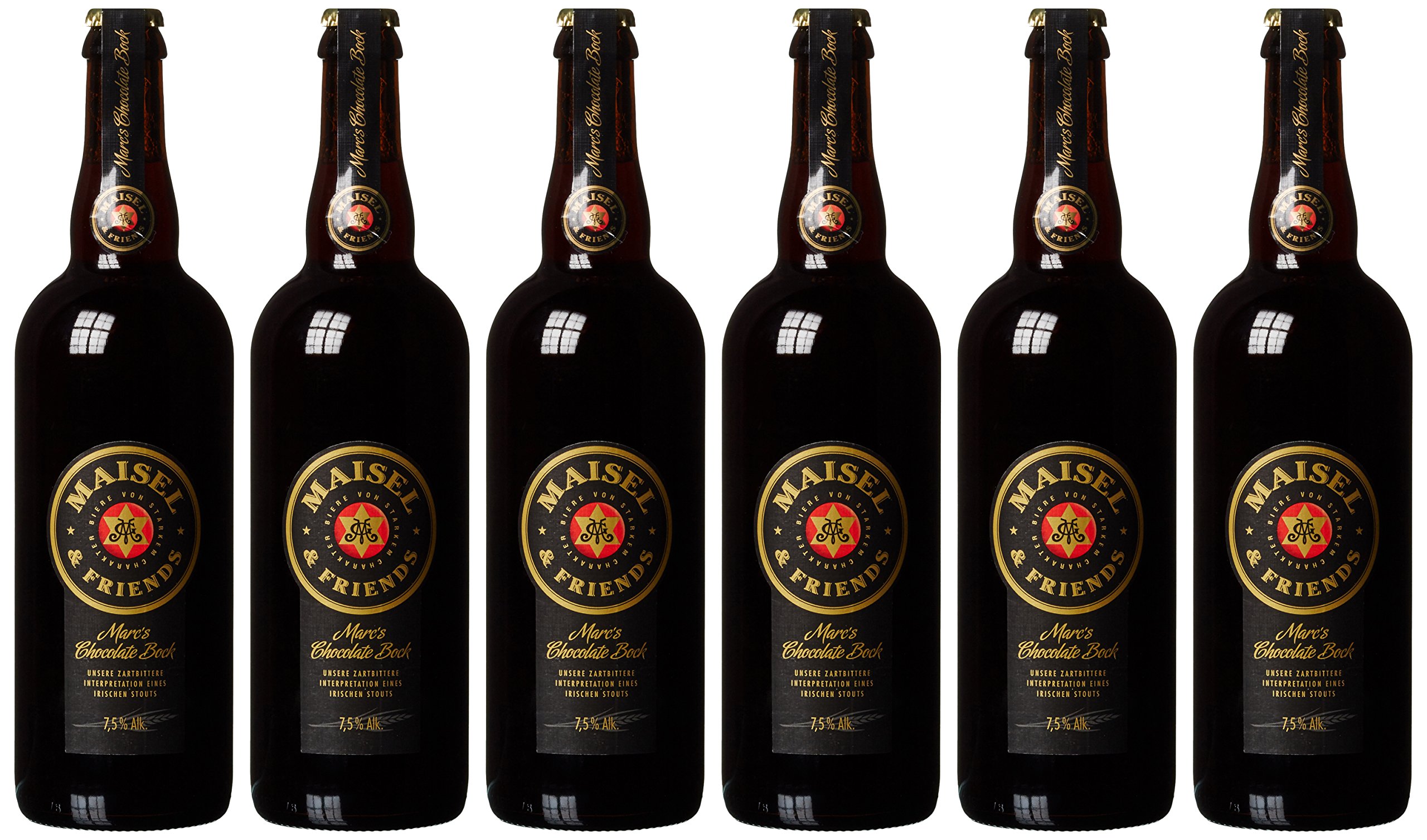 Maisel & Friends Marc's Chocolate Bock Bockbier, MEHRWEG (6 x 0.75 l)