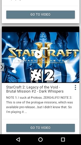 Legacy of the Void Videos – vue 3