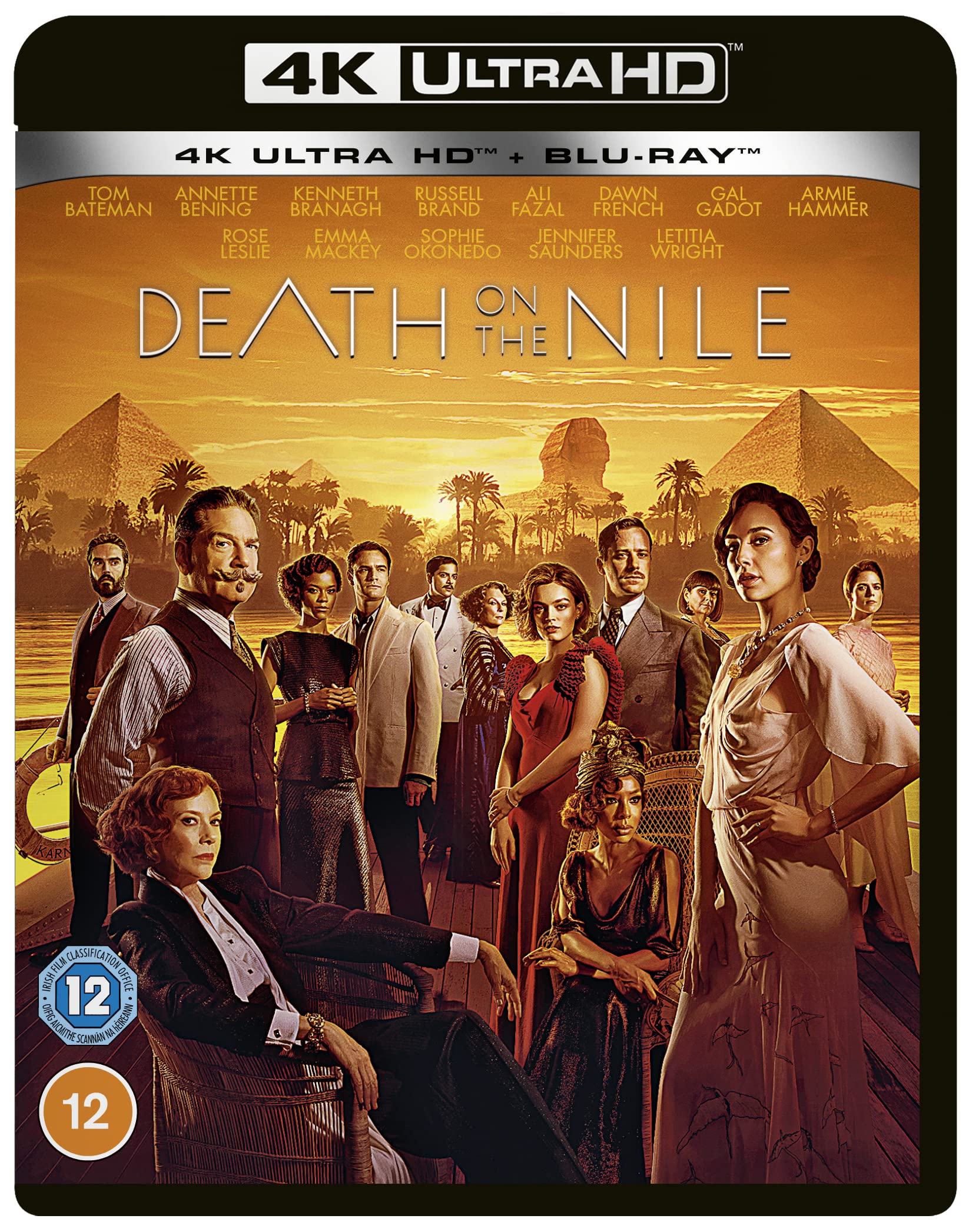 4K UHD BLU-RAY    DEATH ON THE NILE     BRAND NEW SEALED UK STOCK