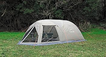 【3点セット】CAPTAIN STAG モンテスクリーンドームテントと専用マット モンテ ◎ パール金属 キャプテンスタッグ スクリーンツールーム