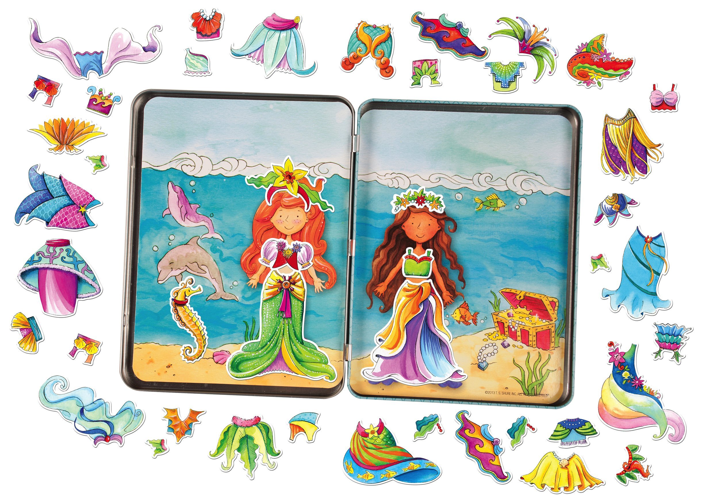 ASMUS TIETCHENS CDセット 6枚組 Amazon.com: T.S. Shure Daisy Girls Mermaids Dress-Ups Magnetic Tin