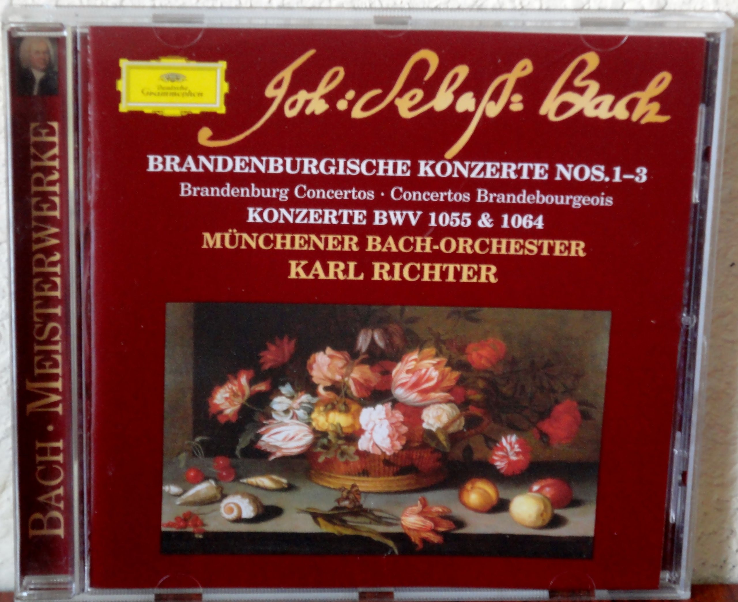 Bach: Brandenburg Concertos 1- [Audio CD] Richter, Karl; Munich Bach Orchestra;
