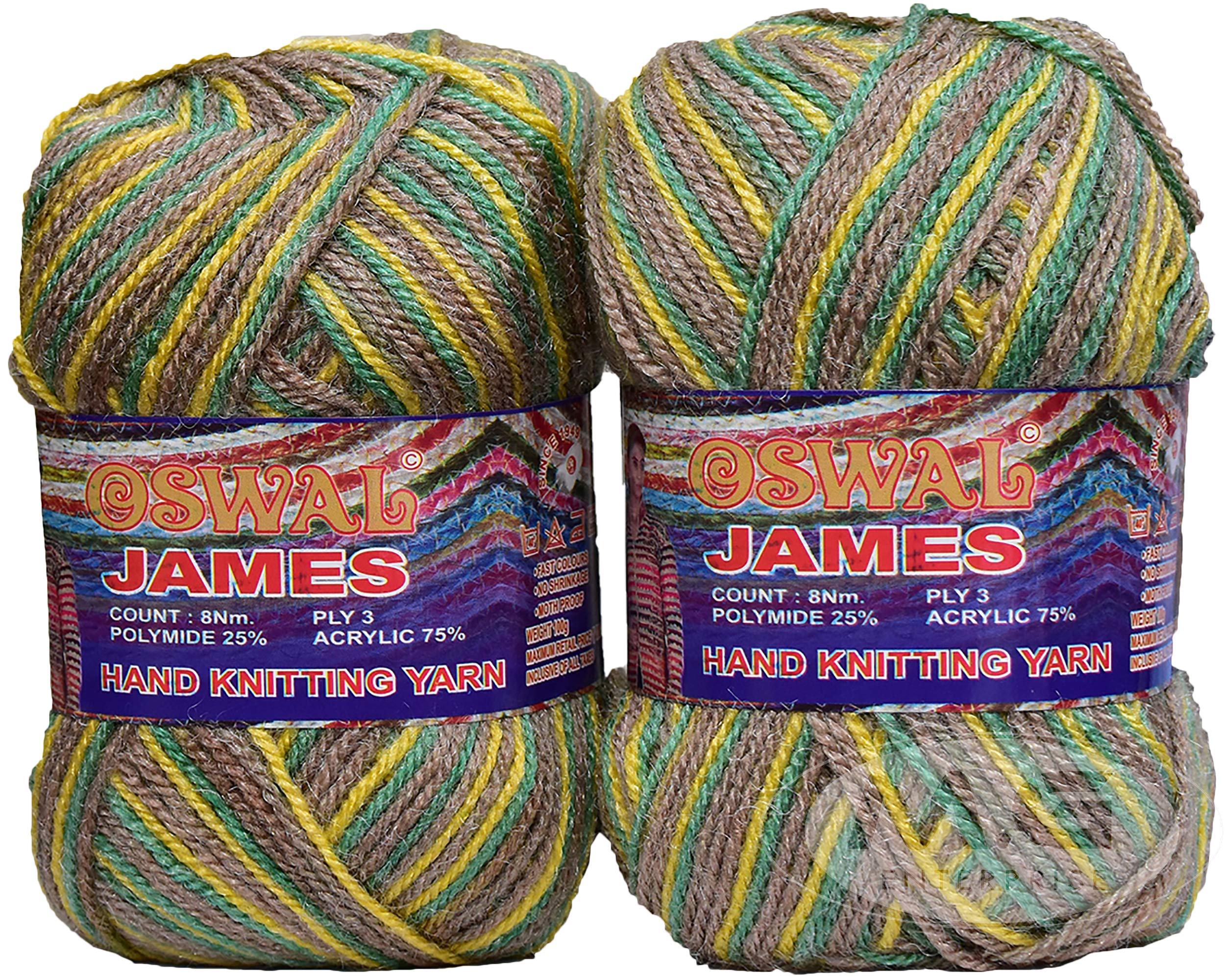 M.G ENTERPRISE Os wal James Knitting Yarn Wool, Moss Ball 200 gm Best Used with Knitting Needles, Crochet Needles Wool Yarn for Knitting. by M.G ENTERPRISE Os wal H