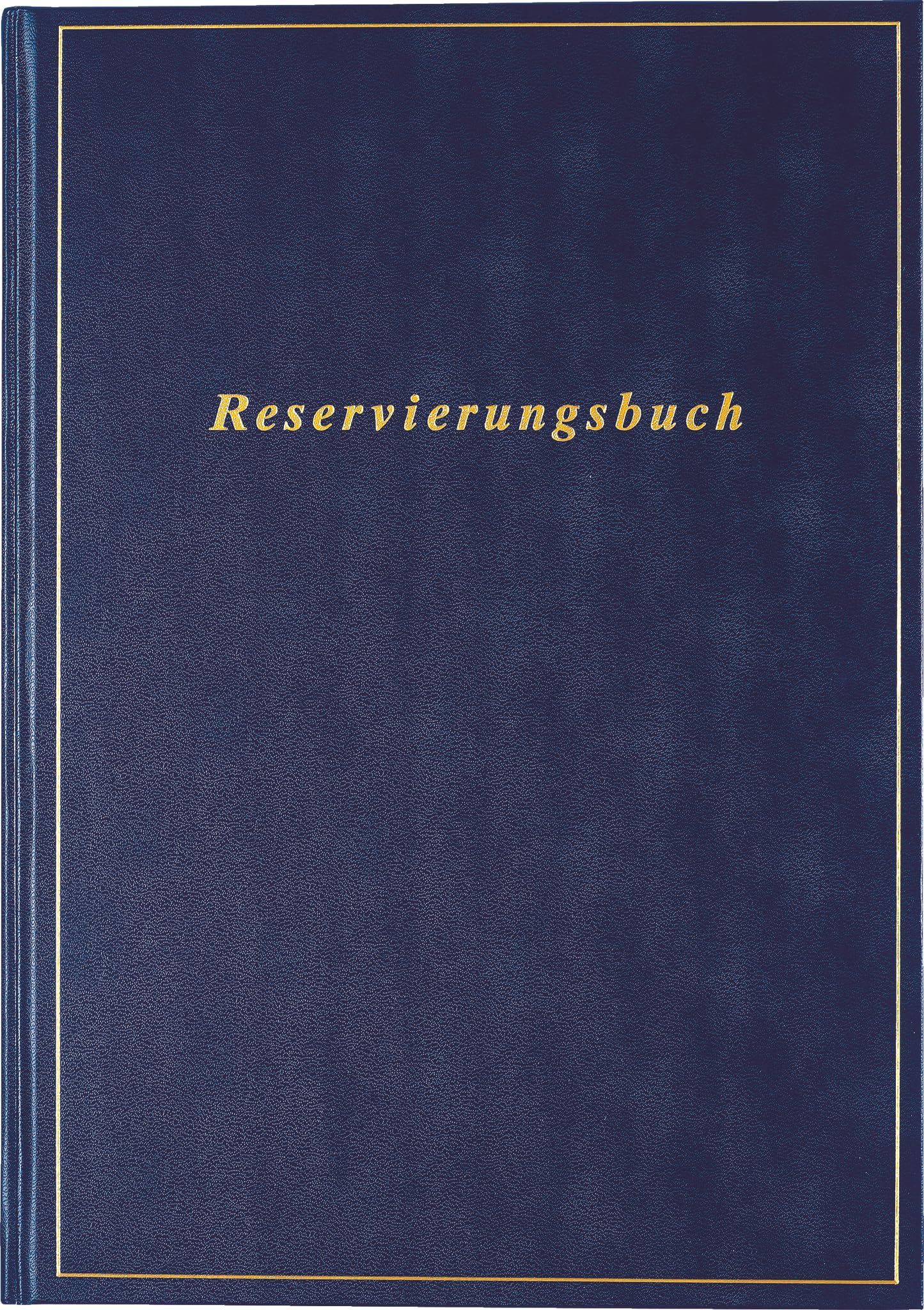 rido/idé Reservierungsbuch Premium 2027 | A4, Kunststoff, dunkelblau