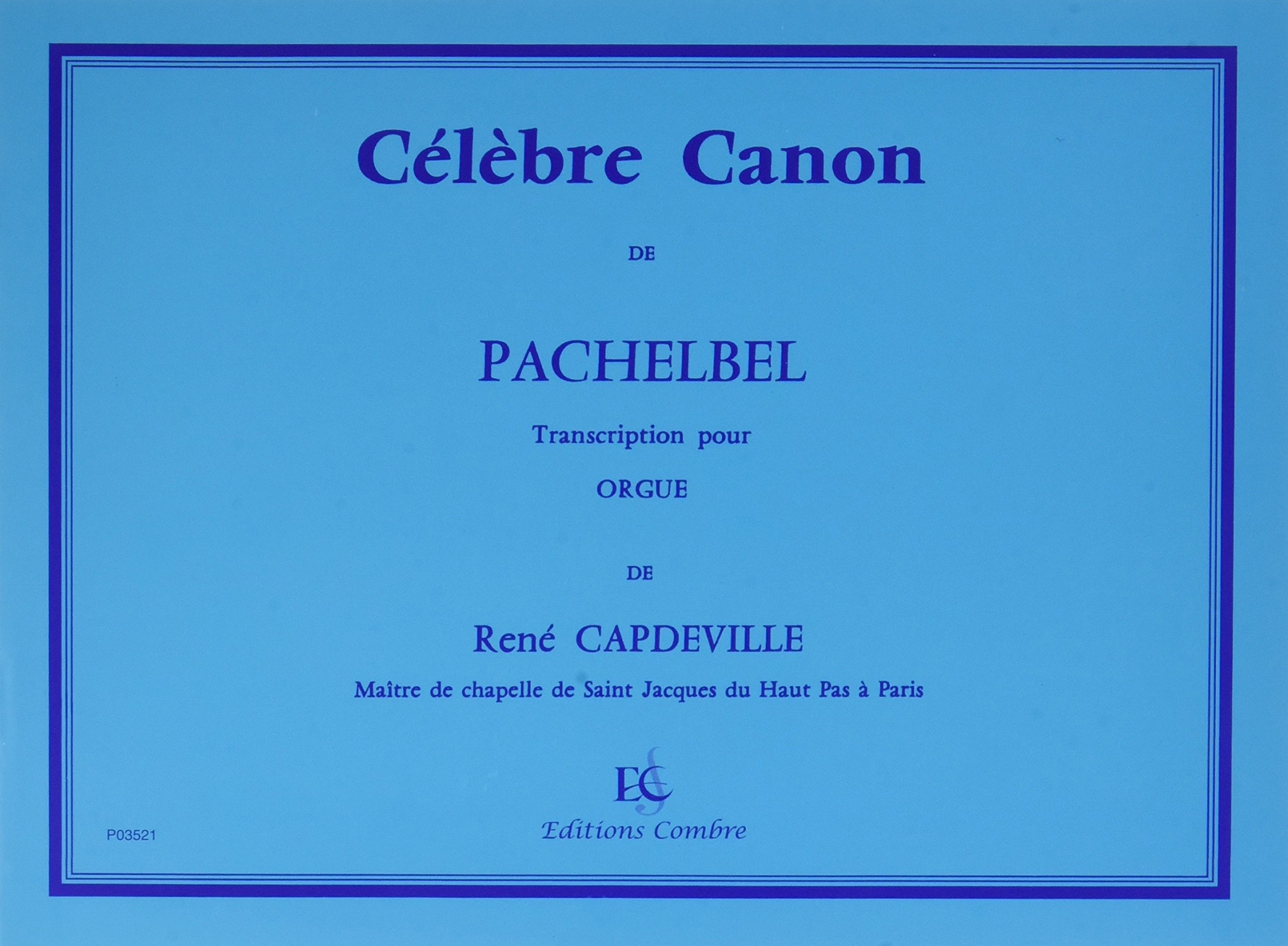Celebre Canon (organ)