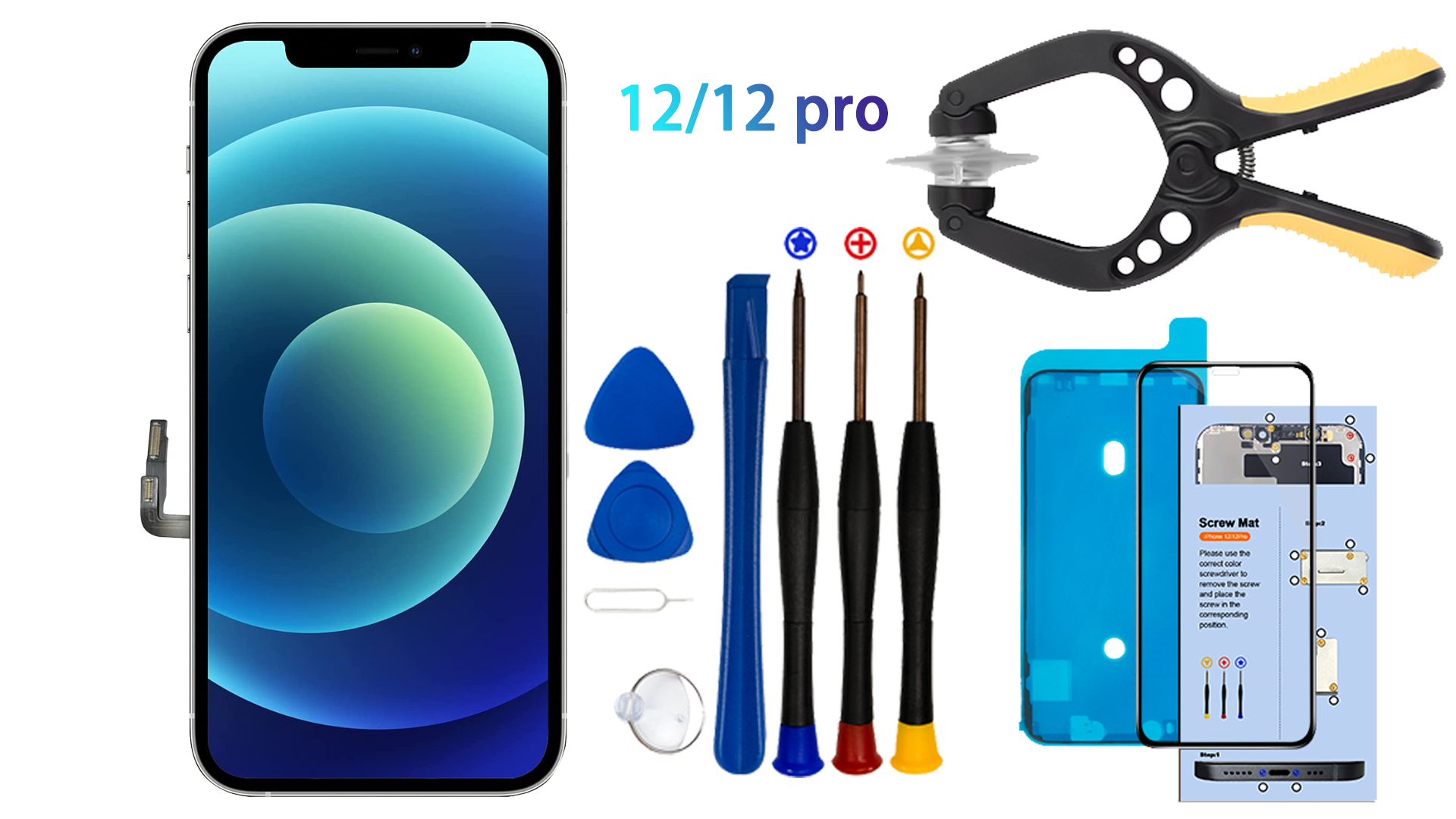 Amazon.com: SIMDOG for iPhone 12/12 Pro OLED Screen