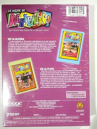 Miniatura 2 de Bienvenidos en la Playa Bienvenidos en la Alcoba - 2 DVD Box Set with Bonos Especiales Grabando Bienvenidos Chistes de Bienvenidos
