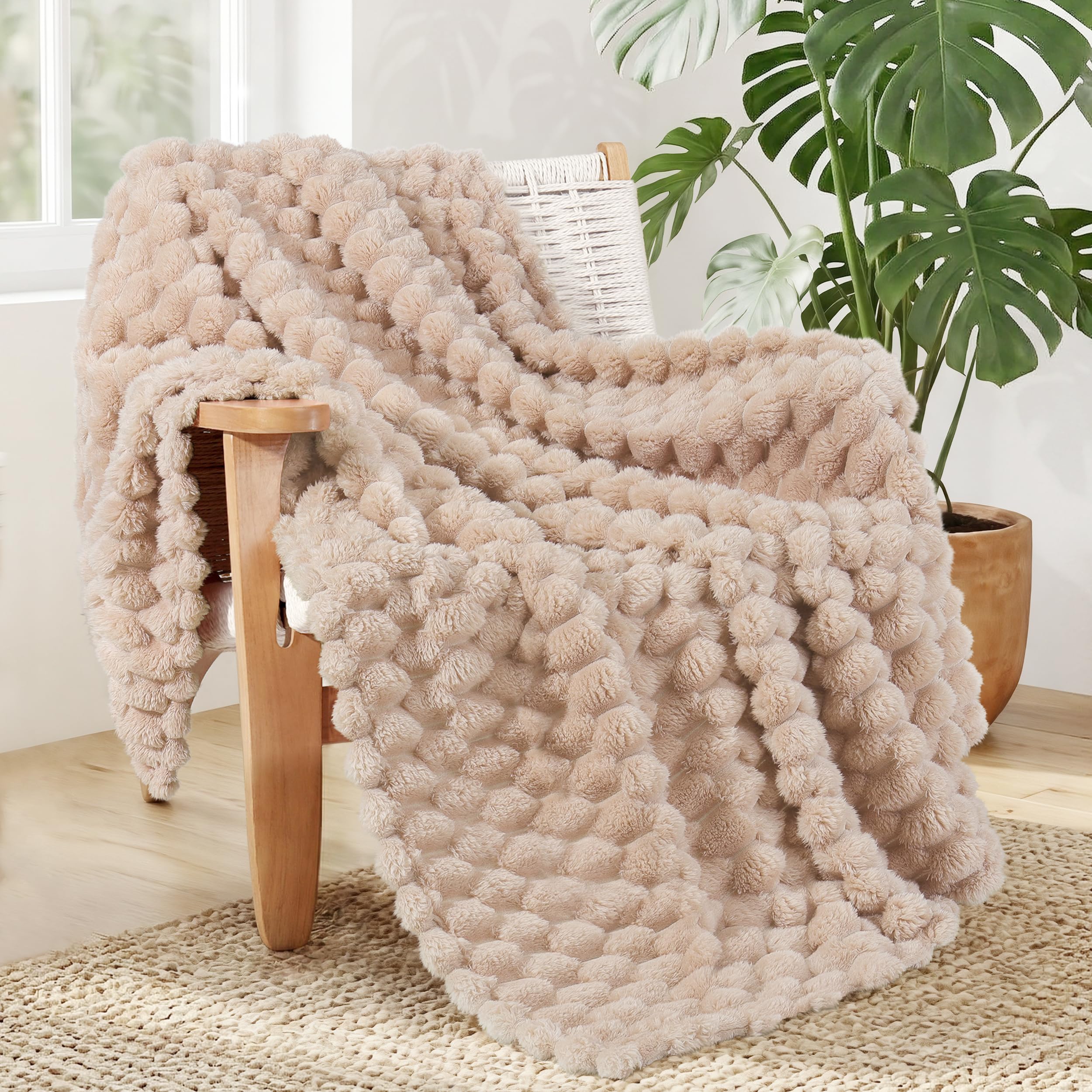 Whale Flotilla Kuscheldecke Flauschige 3D Jacquard Decke