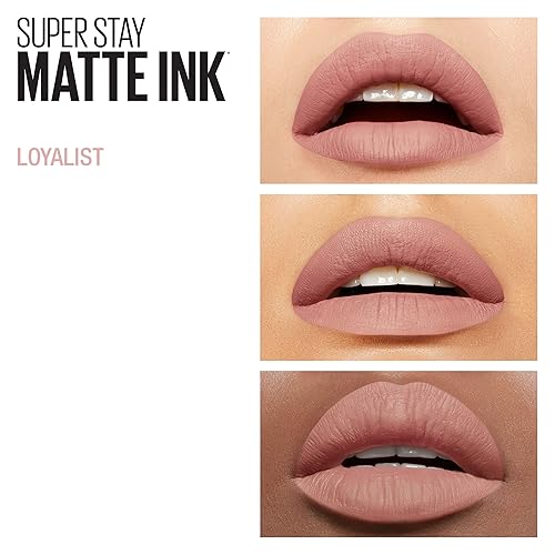 Miniatura 6 de Maybelline SuperStay - Lápiz labial líquido de tinta mate, "Loyalist", Pack de 2