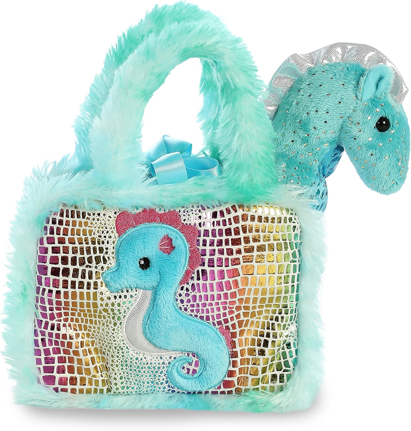 Aurora - Pet Carrier - 7" Fancy Pals Seahorse
