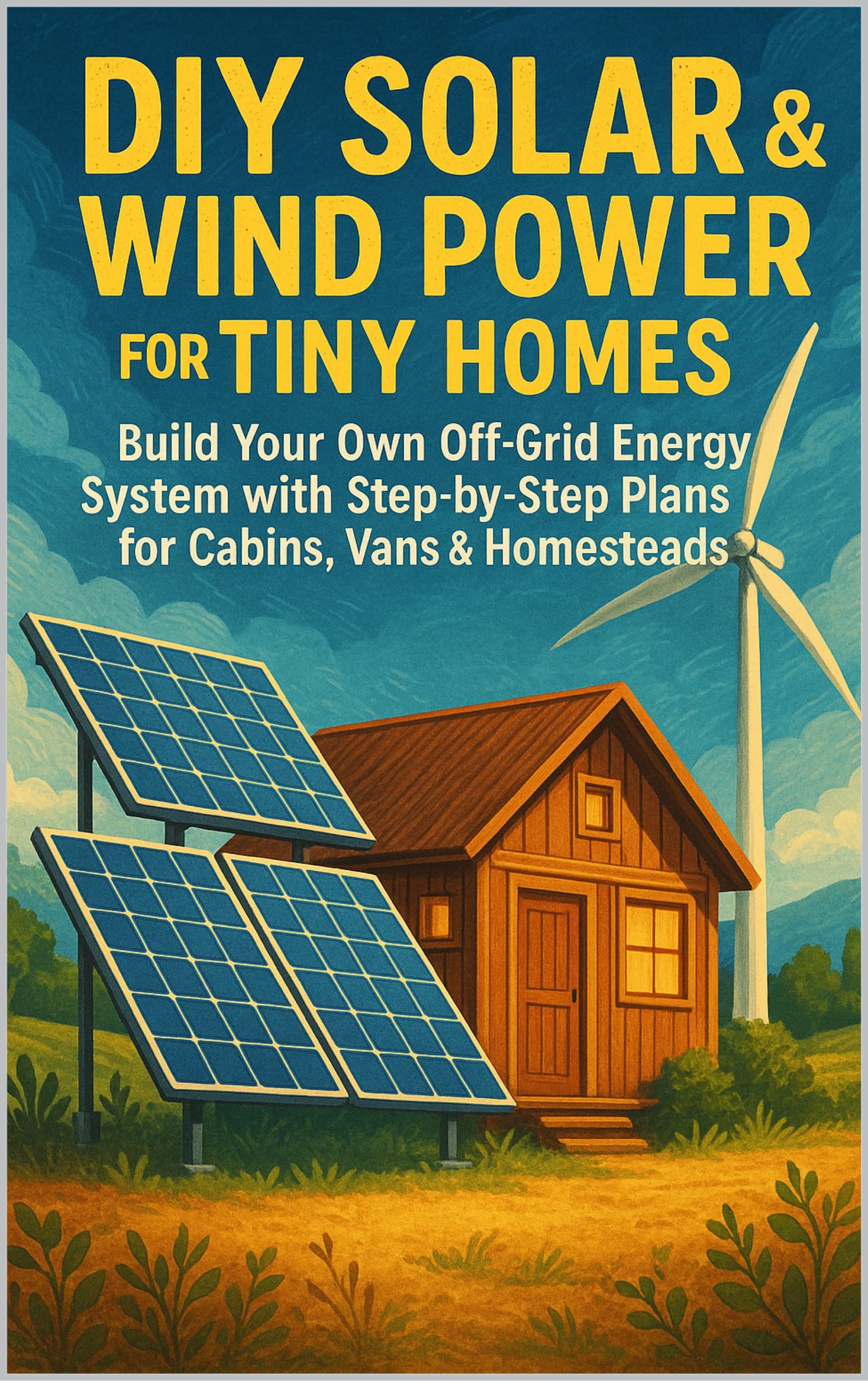 DIY Solar & Wind Power for Tiny Homes: Build Your Own Off-Grid Energy System with Step-by-Step Plans for Cabins, Vans & Homesteads
