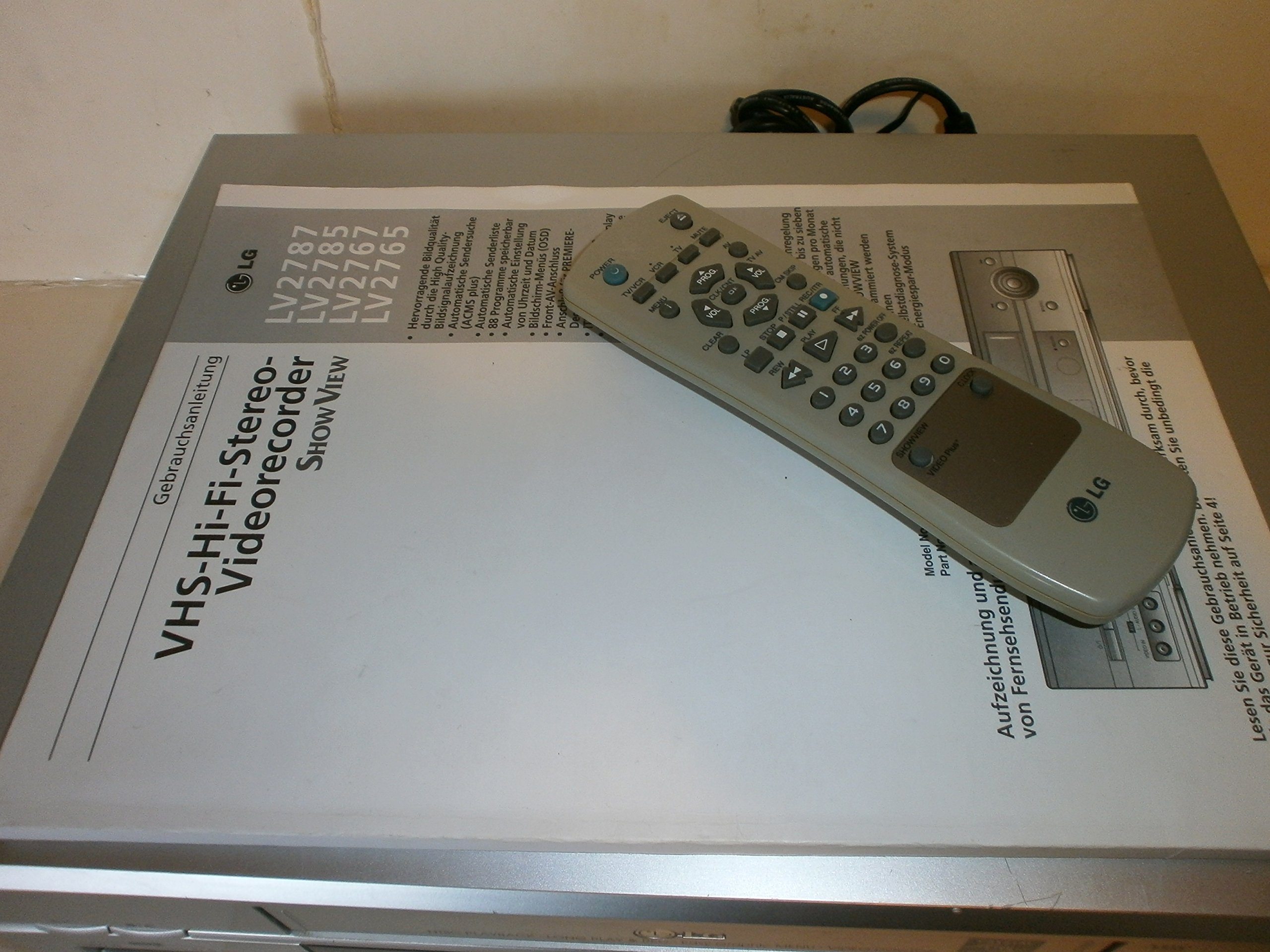 LG LV-2787 HiFi-Videorekorder
