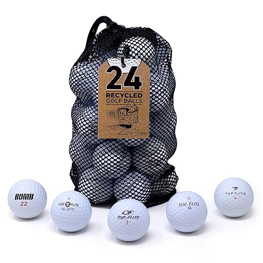 Second Chance Top Flite Mix Grade A Lakeballs Premium Quality Golf Balls