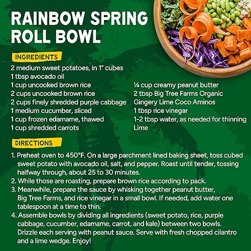 Miniatura 8 de Big Tree Farms Aminos orgánicos de coco – Aminos de coco líquidos, salsa sin soja, baja en sodio, alternativa a la soja, sin gluten, kosher, adobo y